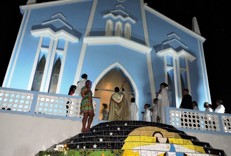 Igreja de Nossa Senhora da Conceição após reforma é reinaugurada na Cidade Histórica “cidade baixa” em Itapebi 3 DSCN0472