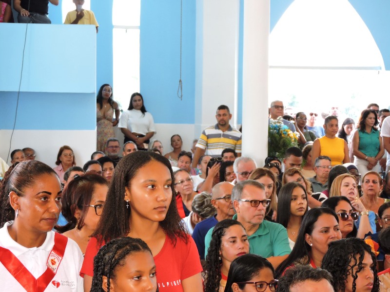 FIÉIS ITAPEBIENSES REALIZAM CARREATA, PROCISSÃO E MISSA EM HOMENAGEM A PADROEIRA NOSSA SENHORA DA CONCEIÇÃO 8 DSCN0167