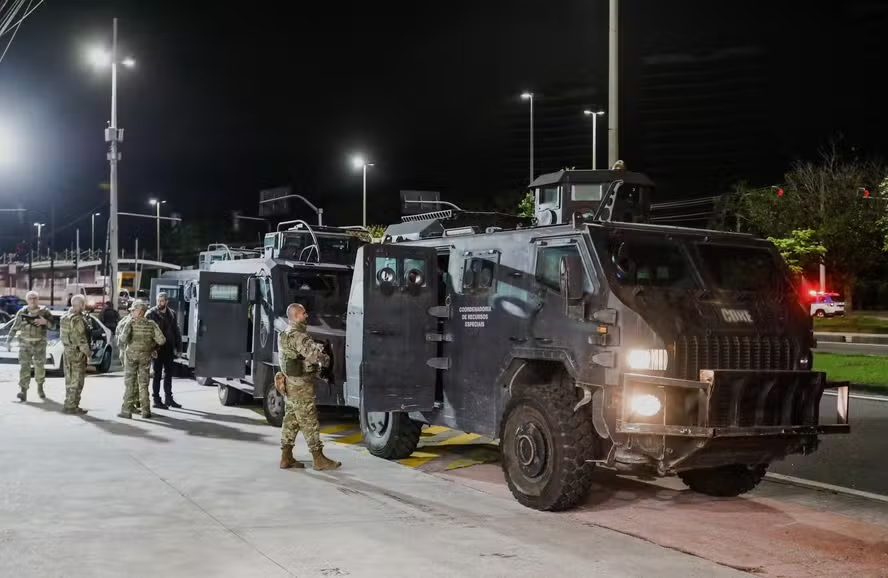 Megaoperação combate o crime organizado na zona Norte do Rio 1 003