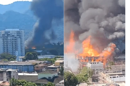 Incêndio no Projac afeta cidade cenográfica da novela Dona de Mim, da Globo 5 2 18