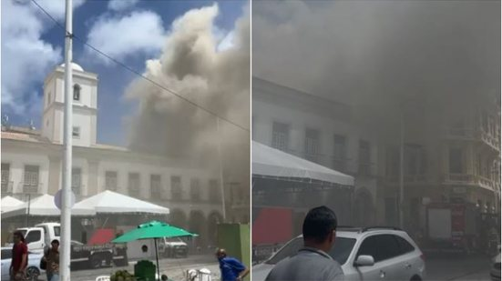 Incêndio atinge Câmara Municipal de Salvador nesta segunda 5 2 26