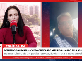 Deputado da Bahia compartilha vídeo criticando veículo alugado pela Assembleia Legislativa 17 2 20