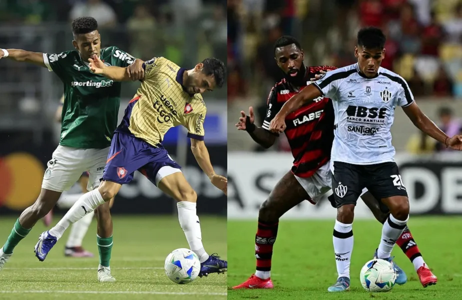 Libertadores: Noite de contrastes para brasileiros com tropeço do Flamengo, vitória do Palmeiras e triunfo histórico do Bahia 1 1 18