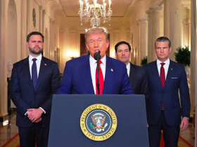 Haverá paz ou uma tragédia maior para o Irã, diz Trump 9 02 2