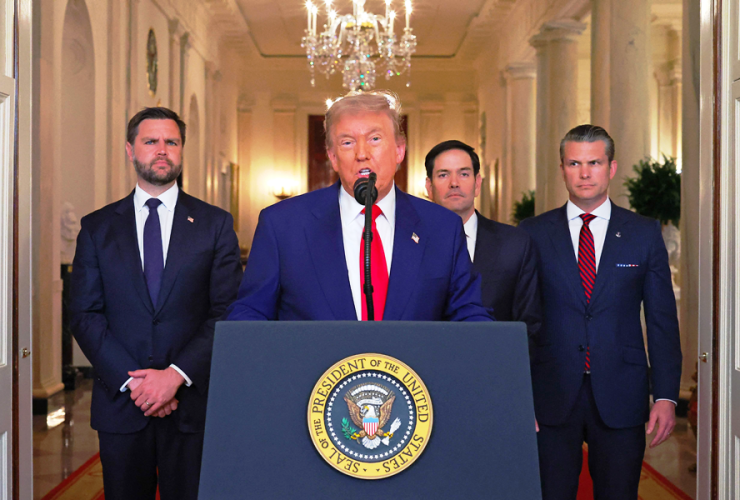 Haverá paz ou uma tragédia maior para o Irã, diz Trump 30 02 2