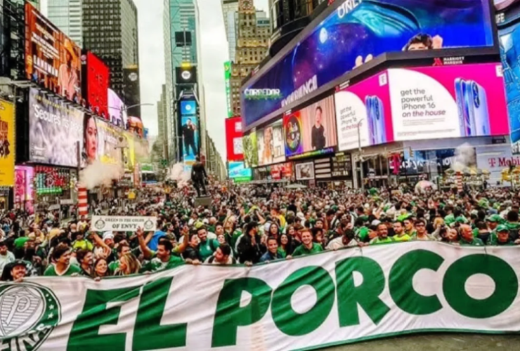 Torcida do Palmeiras protagoniza espetáculo no Mundial com festa financiada por vaquinha 27 1 41