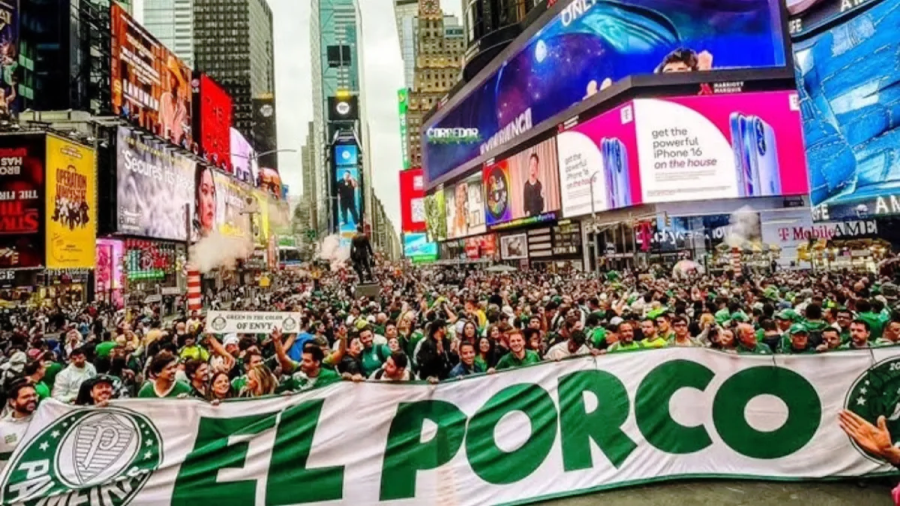 Torcida do Palmeiras protagoniza espetáculo no Mundial com festa financiada por vaquinha 1 1 41