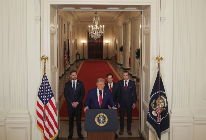 Haverá paz ou uma tragédia maior para o Irã, diz Trump 4 1 54