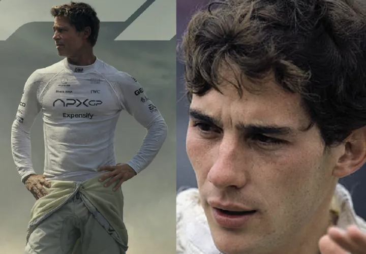 Ayrton Senna Revive nas Telas em "F1: O Filme" ao Lado de Brad Pitt 12 3 14