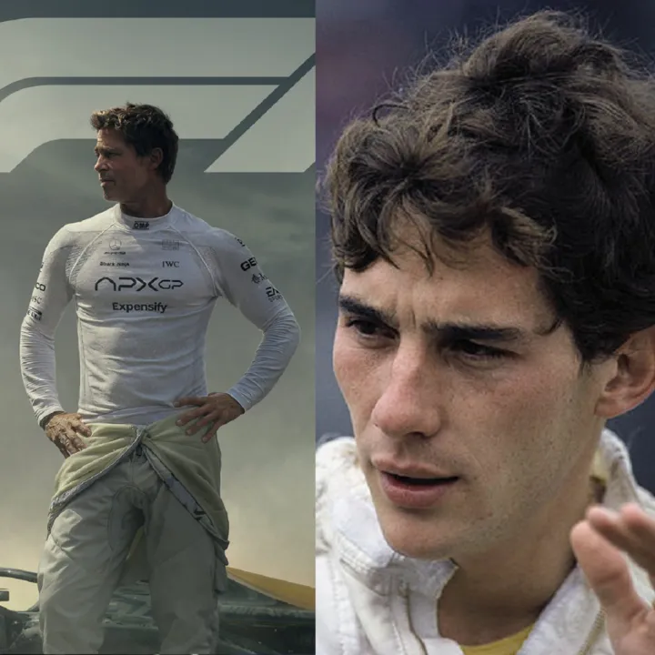 Ayrton Senna Revive nas Telas em "F1: O Filme" ao Lado de Brad Pitt 1 3 14
