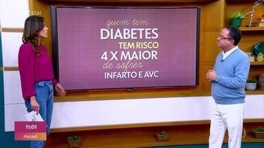 Diabetes é uma das principais causas para doenças no coração 5 3 7