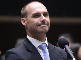 Com aval de Trump, Eduardo Bolsonaro ameaça Ministro Moraes. 24 01 5