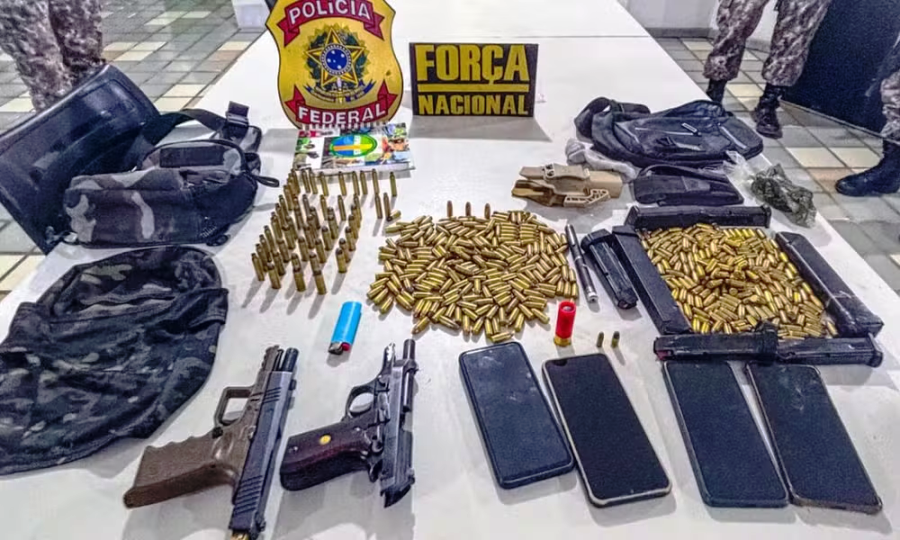 Grupo armado é detido em área de conflito indígena no sul da Bahia 1 1 5