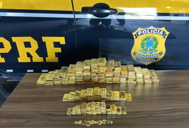 PRF apreende mais de 100 kg de ouro avaliados em R$ 60 milhões 27 1 16