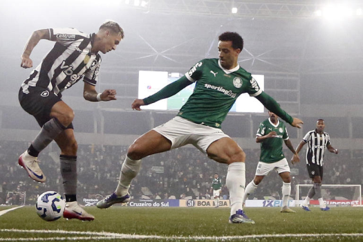 Palmeiras é fatal no ataque e bate o Botafogo no Nilton Santos 4 2 21