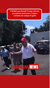 Boato sobre morte de Trump é desmentido após ele ser visto a caminho de campo de golfe 4 2 38