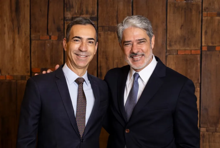 A Nova Era do Jornal Nacional: César Tralli assume o lugar de William Bonner 6 1 3