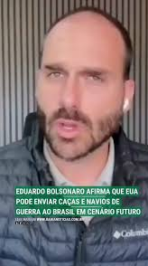 Eduardo Bolsonaro defende envio de caças dos EUA após condenação do pai 4 3 5
