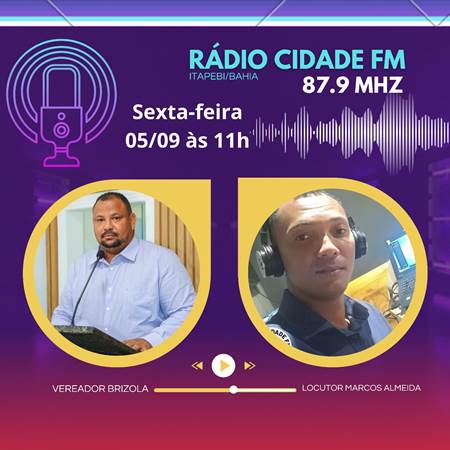 Secretário de Administração e Vice-Prefeito de Itapebi participam de entrevista no programa Marcos Bocão, da Rádio Cidade FM 8 Imagem do WhatsApp de 2025 09 04 as 13.26.10 f80811f8