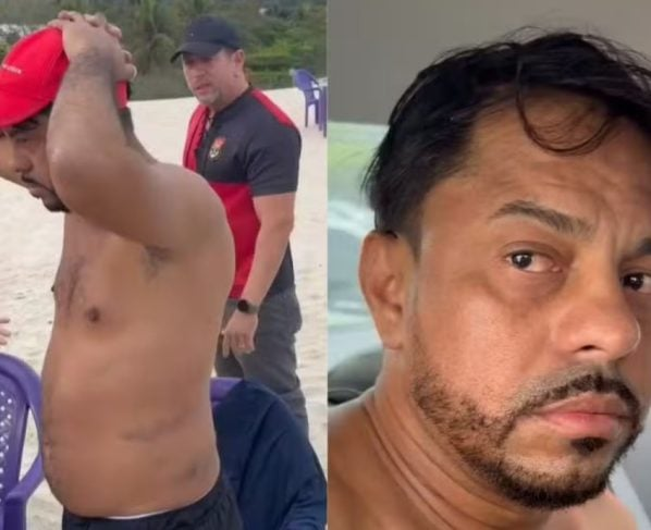 Chefe do Comando Vermelho é preso enquanto bebia uísque na praia em Niteroi; Veja Vídeo 4 Sem titulo2