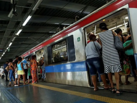 Metrô de Salvador ganha 40 novos vagões para acabar com lotação 3 1 56