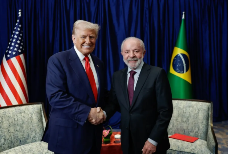 Lula diz que teve "ótima reunião" com Trump na Malásia 6 1 70