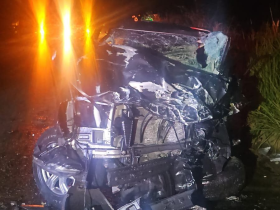 Colisão na BR-101, em Itapebi, resulta em uma morte e dois feridos 9 2 8