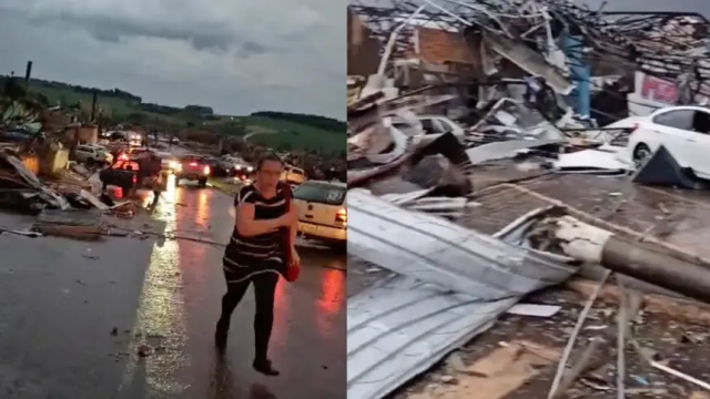 Tragédia no Sul: Tornado Deixa Cinco Mortos e Mais de 130 Feridos no Paraná 5 3 3