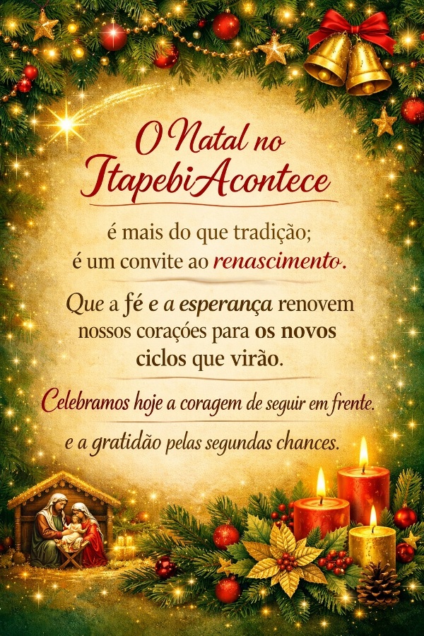 Natal em Itapebi renascimento e esperanca
