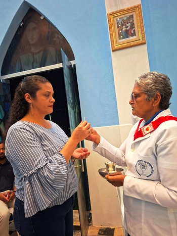 Sétima Noite da Novena à Imaculada Conceição na Cidade Baixa de Itapebi 8 Novena 7a noite Pe. Lucas 16