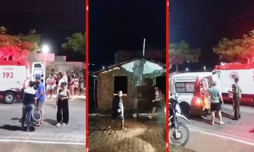 Explosão de botijão de gás provoca incêndio, deixa dois feridos e causa prejuízos no interior da Bahia 3 1 73