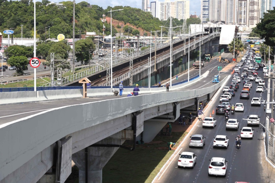 Salvador: Novo viaduto na região do Iguatemi é inaugurado nesta segunda (26) 1 6 3