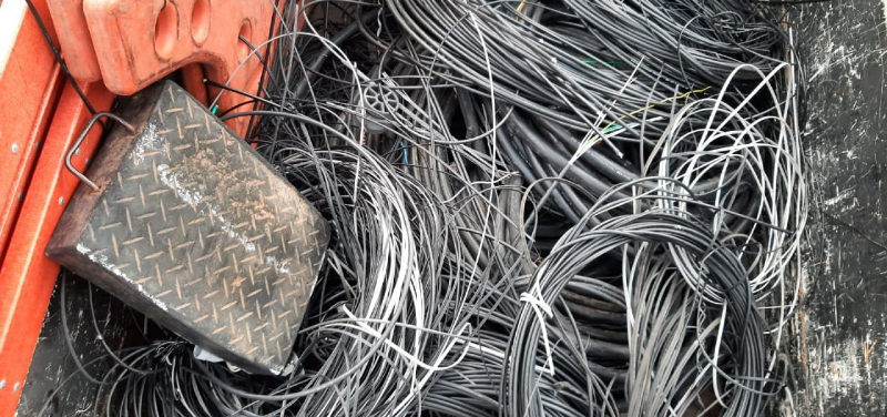 Operação Gatonet retira 50 toneladas de cabos irregulares na Bahia 1 1 2