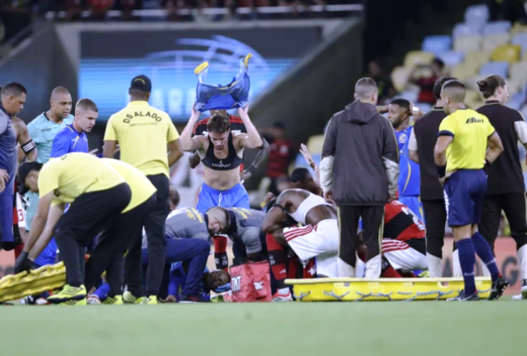 Clube atualiza estado de saúde de atleta que convulsionou em campo 6 2 16