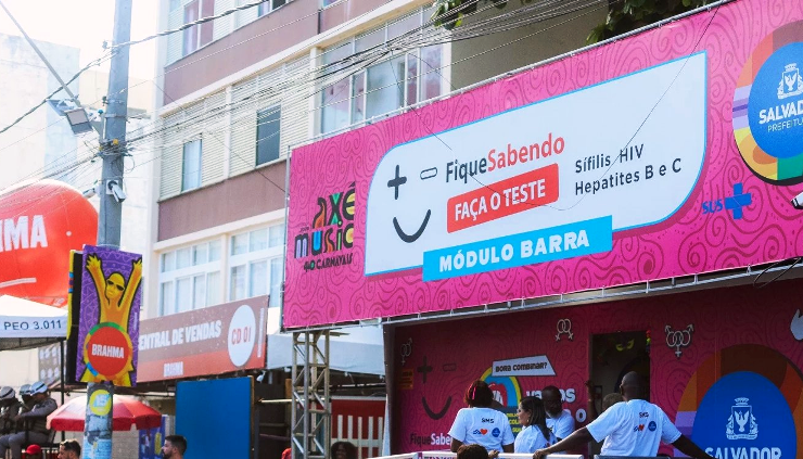 Procura por testes de ISTs cresce 98% no Carnaval de Salvador 6 2 19