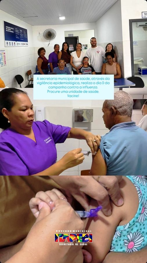 Itapebi mais protegida: Dia “D” de vacinação contra a gripe é considerado um sucesso pela Secretaria de Saúde 1 004