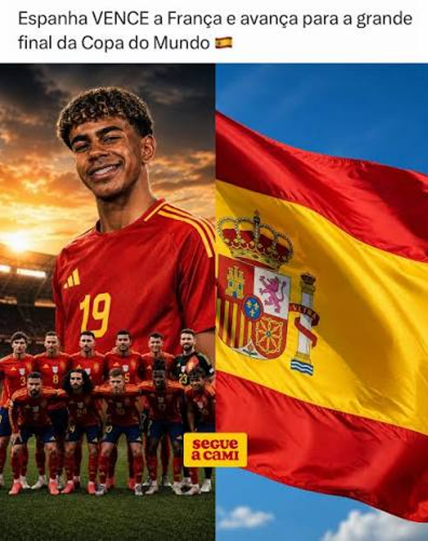 Espanha domina a França com direito a "olé", faz 2 a 0 e avança à final da Copa 1 1 38
