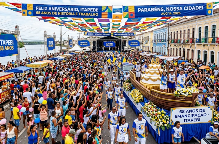 Parabéns Itapebi, Feliz tudo! 24 11 1