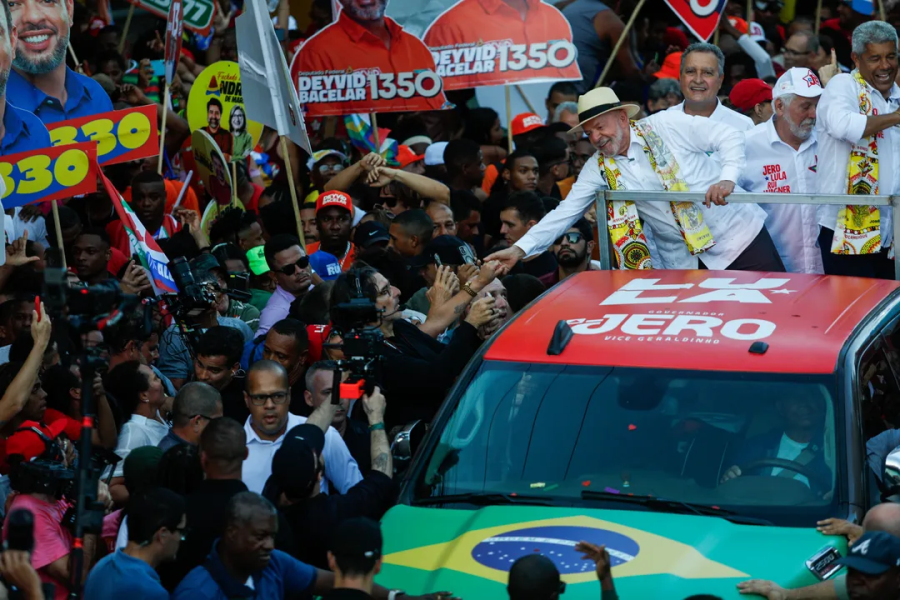 Lula encerra campanha no Nordeste com grande caminhada em Salvador nesta terça (29) 1 001 3