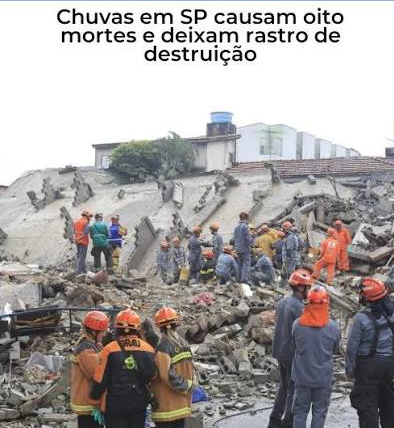 Chuvas deixam rastro de destruição e mortes em SP no fim de semana 4 1 22
