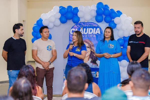 Na reta final da campanha, deputada Cláudia Oliveira cumpre agenda no Extremo Sul 17 13 1