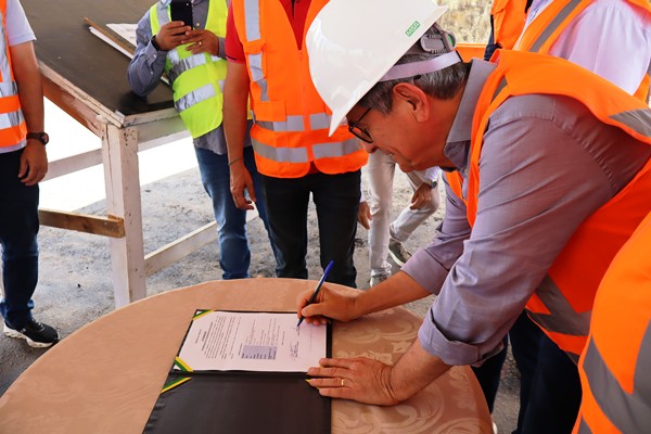 Na BR-101 em Itapebi: prefeito Isan Botelho recebe Ministro George Santoro para vistoria na ponte do Rio Jequitinhonha 7 IMG 3989