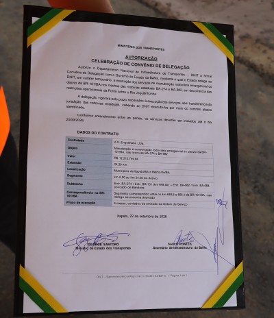 Na BR-101 em Itapebi: prefeito Isan Botelho recebe Ministro George Santoro para vistoria na ponte do Rio Jequitinhonha 8 IMG 4000