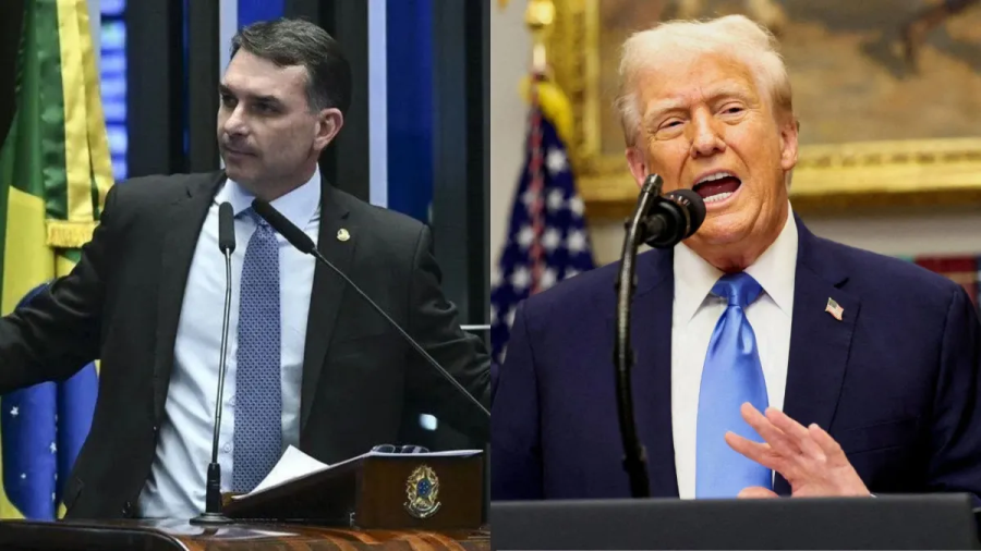 Flávio Bolsonaro teve ajuda de Trump e do governo americano para fugir para os Estados Unidos 1 4 6