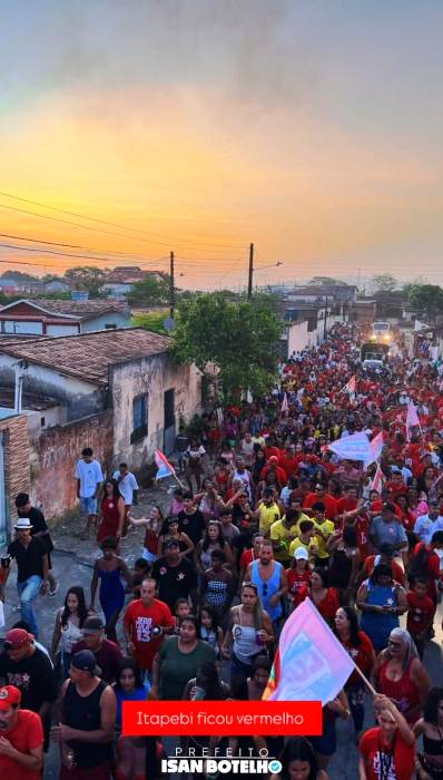 Eleições Presidenciais: Grande caminhada encerra atos de campanha do 2º turno em Itapebi 4 WhatsApp Image 2026 10 25 at 06.31.332